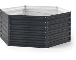 OK-Living Hoogbed – 129 x 129 cm Antraciet