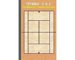 Tennis 2 in 1 Tacticboard and Training Workbook