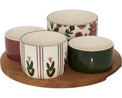Secret de Gourmet Mona Aperitief Set - 5-delig - Ø25xH8cm - Multi