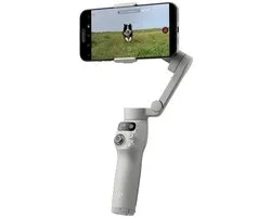 DJI Osmo Mobile 7 - Smartphone Gimbal - ActiveTrack 7.0 - 3-Assige Stabilisatie - Ingebouwd Statief - Grijs