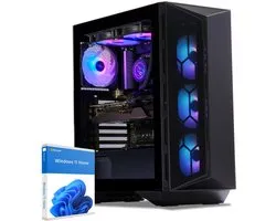 Sedatech Waterkoeling Expert Gaming PC ATX Compact • AMD Ryzen 7 5700X 8x 3.4GHz • Geforce RTX4060Ti • 32Gb RAM • 2Tb SSD M.2 • WiFi, USB C • Windows 11 • Desktop computer