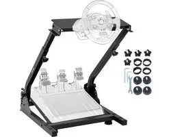 BBV Race Steering Wheel Stand - Playseat - Volant de course - Support de roue - Pour Ps4, Xbox & PC - Hauteur réglable