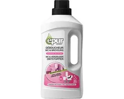Epur Biosolution Déboucheur WC & Broyeur Sanitaire — Enzymatique — Protège le Mécanisme du Broyeur — 1L