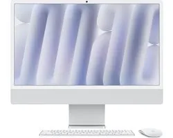 Apple iMac (24-inch, M4, 2024) 16GB | 256GB | Zilver | Basis