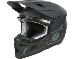 Casque de motocross O'NEAL 3SRS Solid Noir Mat - Casque