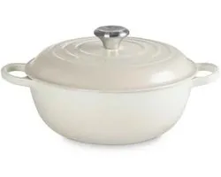 Le Creuset Signature Marmite Braadpan Hoog 26cm Meringue