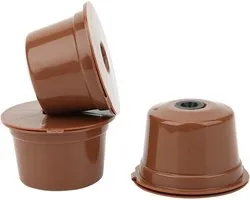 Herbruikbare Koffiecapsules voor Caffitaly, Set van 3, Navulbaar, Duurzaam Plastic, Koffieaccessoires