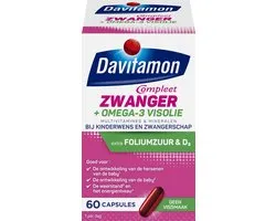 Davitamon Maman Complete Multivitamin Omega 3 Fish Oil Grossesse - 60 pièces
