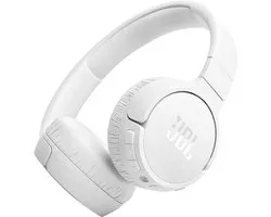 JBL Tune 670NC - Draadloze Noise Cancelling Koptelefoon - Bluetooth - On-ear - 70 uur batterij - JBL Pure Bass - Wit