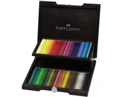 crayon de couleur Faber-Castell Polychromos caisse en bois 72 pcs