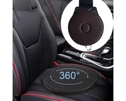 Draaikussen voor in de Auto - 360 graden - Flexibele draaischijf - Flexibel Draaikussen - zitkussen - Rolstoelkussen - Hulpmiddel Voor Het Draaien En Verplaatsen In Auto, Stoel Of Bed