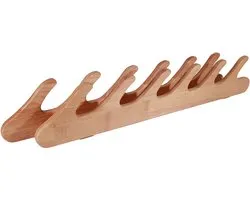 Ultimate Wooden Wall Rod Rack 6 Rods - Hengelrek