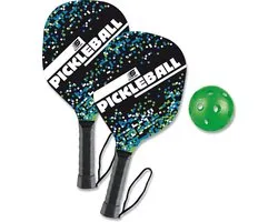 Pickleball Set met 2 Rackets, Bal en Nylon Net