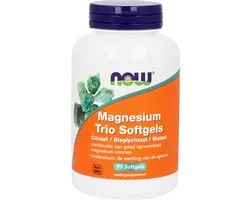 Now Magnesium Trio Softgels (90 softgels)