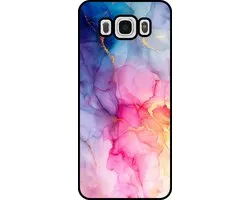 Smartphonica Phone Case Convient pour Samsung Galaxy J5 2016 avec imprimé marbre - Coque arrière en TPU design marbre - Arc-en-ciel / Back Cover adapté pour Samsung Galaxy J5 2016