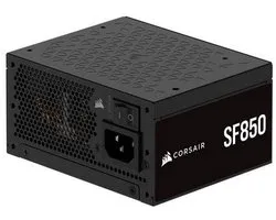 CORSAIR SF850 - Alimentation - ATX12V 3.1, SFX - 80 PLUS Platinum - 850 Watt - Modulaire - 100-240V - PFC actif - PCIe 5.1 - Mode zéro RPM - Ventilateur PWM 92 mm - noir