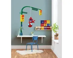 Sticker mural - Spidey and His Amazing Friends Lamp Swing - Taille 50 x 70 cm - Marvel, sticker mural, chambre d'enfant, autocollants, coloré