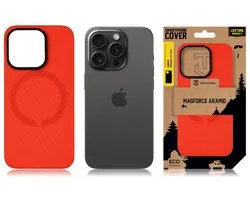 Tactical MagForce hoesje - Geschikt voor iPhone 15 Pro - Bloody Mary
