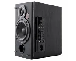 Afstandsbedieninghouder geschikt voor Edifier R1855DB - Remote control wandhouder met zelfklevende montage - Zwart