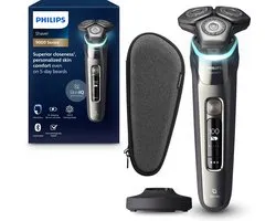 Philips Shaver 9000 Series S9974/35 - Elektrisch scheerapparaat – met trimmer – mannen - Zilver