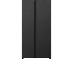 Hisense RS3P538NAFE Side-by-Side Koelkast – 527 liter – Total No Frost – Multi Air Flow – Super Cool – LED – Zwart/Inox