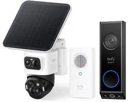 eufy Security eufyCam S4 + eufy Security E340 Video Deurbel met Chime