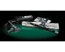 Kit de nettoyage de vitres professionnel Unger ErgoTec Ninja 6-en-1 - 45 cm