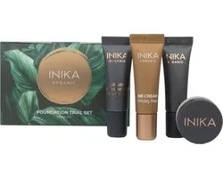 INIKA Organic - Foundation Trial Set - Medium - Vegan - 100% Natuurlijke Make-up - Voor de gevoelige huid