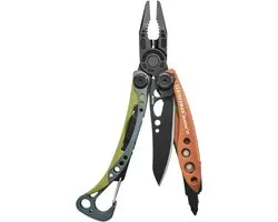 Leatherman Skeletool CX - Multi-outil 7-en-1 pour camping et survie - Acier inoxydable - Aurore