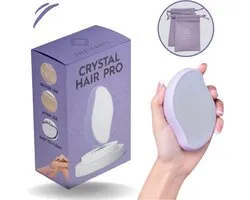 Crystal Cheveux Pro | Violet | Comprend un sac de rangement gratuit | épilateur à Crystal | hair aux Crystal | gomme à hair en Crystal