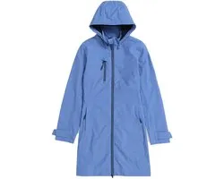 Blauwe (Bluebell) dames regenjas Coverack Coat van Seasalt M