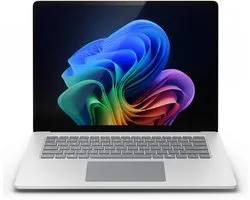 Microsoft Surface Laptop 8 Copilot+ PC Intel Core Ultra X7 368H 38,1 cm (15") Touchscreen 32 GB LPDDR5x-SDRAM 256 GB SSD Wi-Fi 7 (802.11be) Windows 11 Pro Platina QWERTY