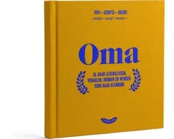 Uitgeverij Stratier - Oma - Invulboek - de wonderjaren