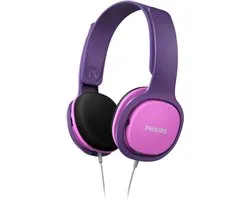 Philips SHK2000 - Kids Koptelefoon - On-Ear Volumebegrenzing - Roze/Paars - Ergonomische hoofdband