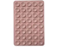 Mobigear Zuignap Telefoonhouder | Mobigear EasyMount - 40 Suction Cup - Roze Universeel