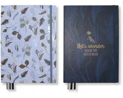 Carnet Kangaro - Natural Beauty - 25,3 x 17,8 cm - points - K-SKZ210009