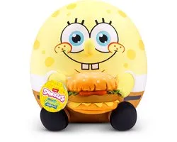 Snackles Gelicentieerd personage SpongeBob Squarepants knuffel van 35 cm (SPONGEBOB SQUAREPANTS) van ZURU