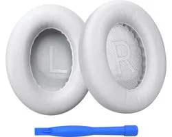 Vervangende Oorkussens voor Bose NC700 / Bose 700 Noise Cancelling Hoofdtelefoon van MMOBIEL - Memory Foam en Protein PU Koptelefoon Oorkussens - Noise Isolation Earpads – Wit