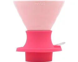 HARIO V60 Immersion Colour Dripper Switch - 02 Size - Immersie Koffiedripper - Keramiek - Roze