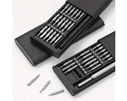 Precisie Schroevendraaier Set - 24 Bits Pakket - Mini Pocket Tool Kit voor Elektronica Reparatie - Geschikt voor Smartphones en Tablets-