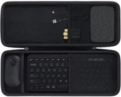 Hard Travel Case voor Logitech Pebble 2 Combo Toetsenbord en Muis, Bescherming, Modern Ontwerp, Zwart, Duurzaam en Compact