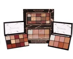 Makeup Revolution Reloaded Golden Sugar Eye & Face Palette Set - Gift Set - Cadeau