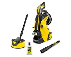 Kärcher K 5 Premium Power Control Flex Home Hogedrukreiniger - 145 bar - 500 l/u - 40 m²/u - Terrasreiniger T 5 - Slanghaspel - Geschikt voor oa. auto - terras - fietsen - motoren - tuinset en gebieden rondom huis