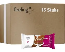 Feeling OK - Biscottone Cacao - Voordeelpakket - 15 x 50 g