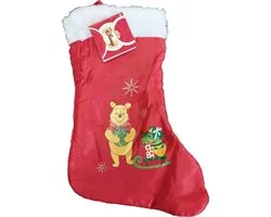Kerstsok Disney - Winnie de Poeh - 30 cm