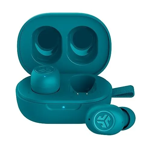 JLab JBuds Mini Écouteurs Sans Fil Porte-clés Compact Bluetooth AquaTeal