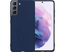 Coque Samsung S21 Plus Siliconen Samsung Galaxy S21 Plus - Coque Samsung S21 Plus - Bleu Foncé