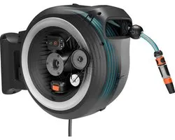 Gardena Dévidoir mural sans fil PowerRoll XXL 18V kit 40 m