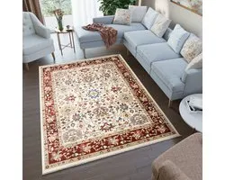 Tapis Tapiso Rivoli Beige Oriental Tapis Oriental Taille- 80x150