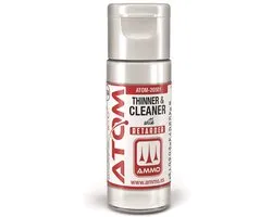 AMMO by Mig Jimenez Hobbyverf - MIG 20501 ATOM - Thinner and Cleaner with Retarder - 20ml Verdunner - 20 ml